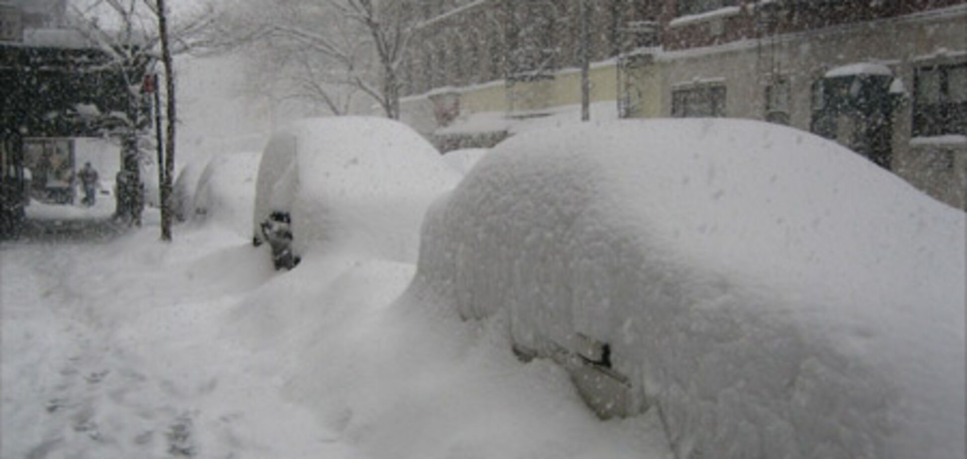 В Европе вторую неделю снежные бури