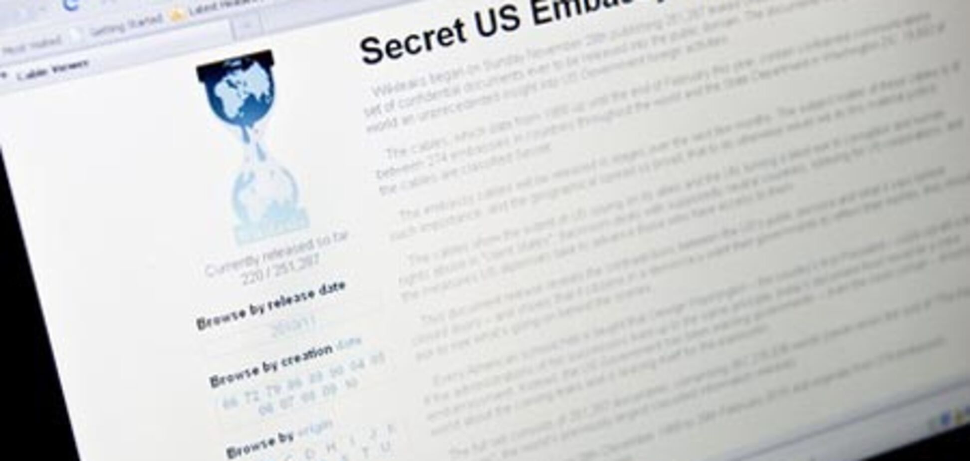 Сайт WikiLeaks подвергся атаке хакеров
