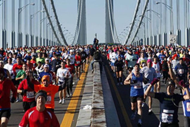 В Нью-Йорке состоялся ежегодный марафон