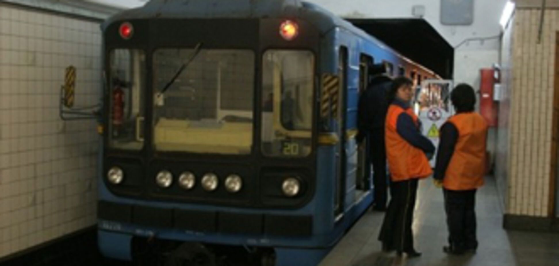 У київському метро загорівся вагон