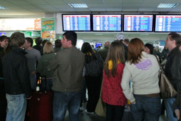 В 'Борисполе' задерживается прибытие 13 рейсов