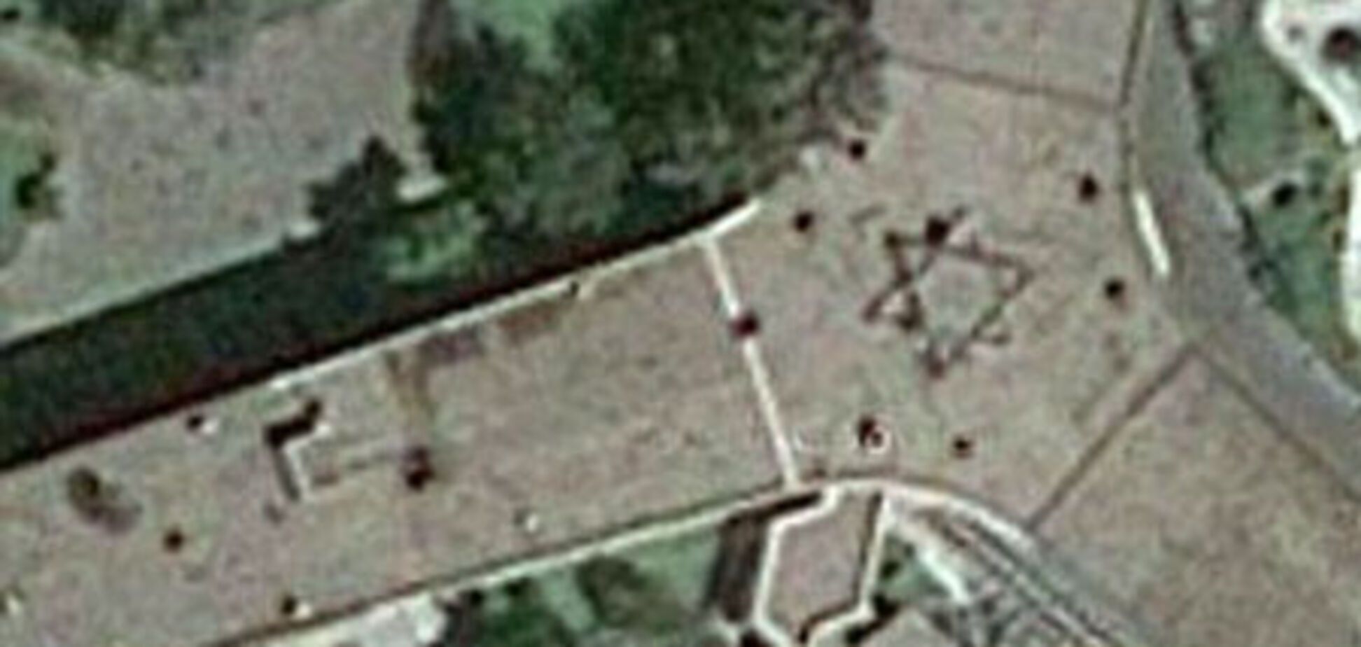 На штабе иранских ВВС обнаружена гигантская 'Звезда Давида'