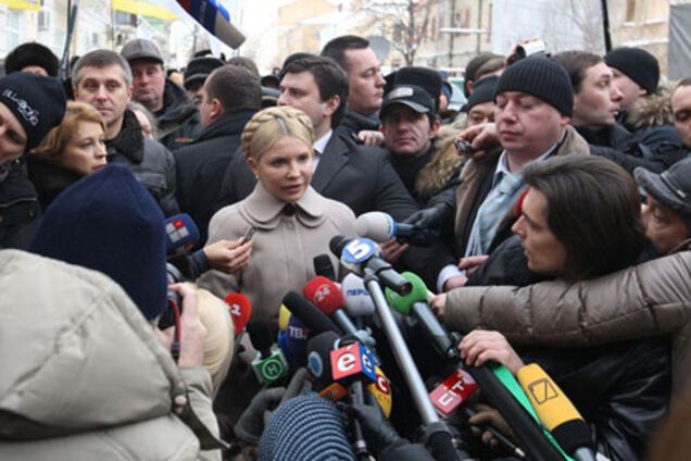 Тимошенко вийшла з Генпрокуратури 20 грудня 2010