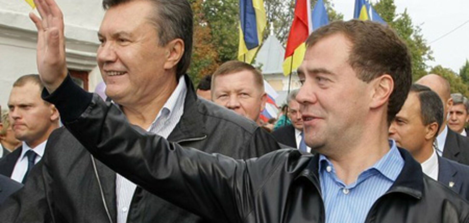 У резиденції Януковича будують окремий будиночок для Медведєва