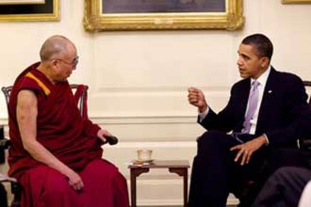 Китай обурений зустріччю Обами з Далай-ламою