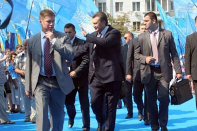 У ПР оприлюднили докладну програму інавгурації Януковича