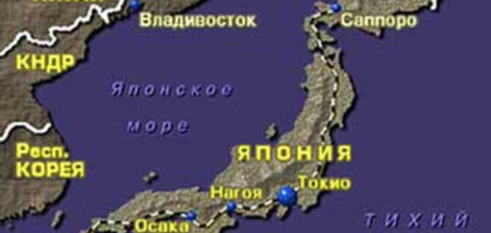 В Японии произошло землетрясение магнитудой 7