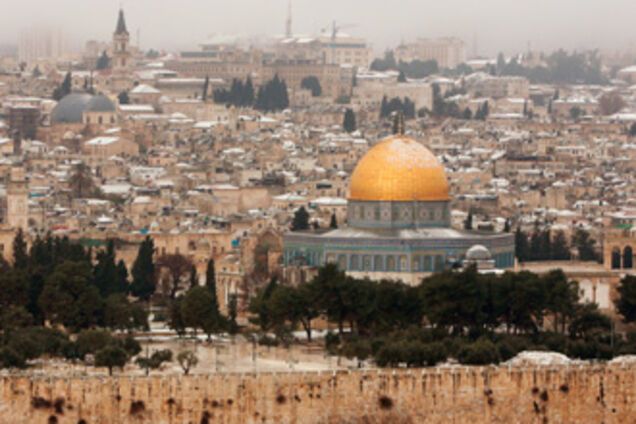 Израиль заносит снегом