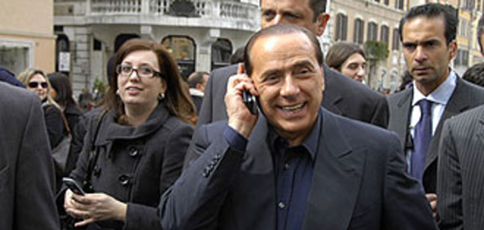 Берлусконі очолив демонстрацію на свою підтримку