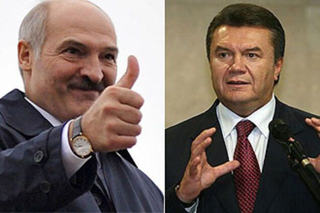 Янукович и Лукашенко пообщались по телефону