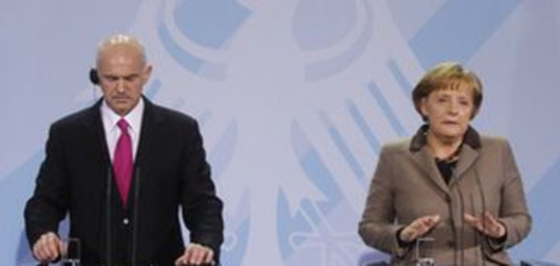 Меркель не пустила Грецию на выход из ЕС