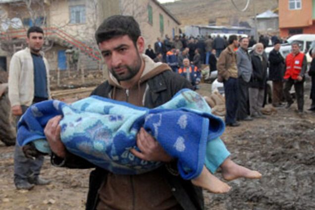 В Турции произошло сильное землетрясение (ФОТО)