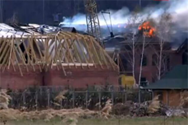 Под Киевом горела дача Ющенко