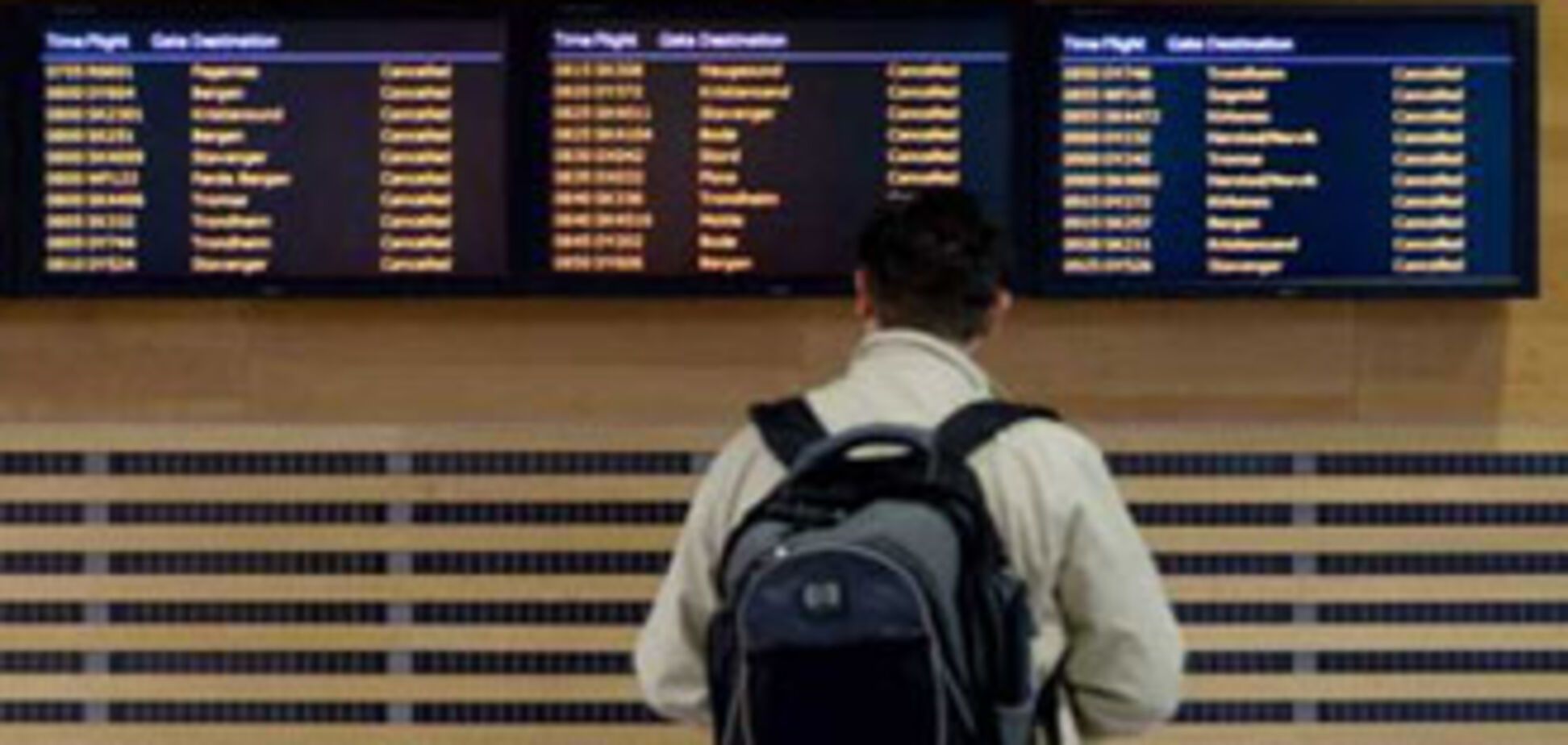 Украинские авиакомпании отменяют рейсы в Западную Европу