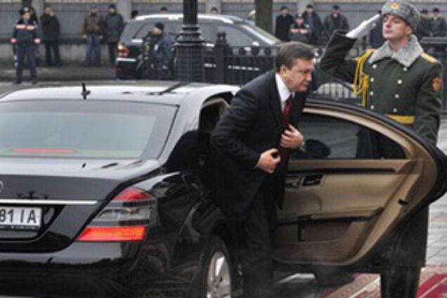 МВД: Кортеж Януковича не попадал в ДТП