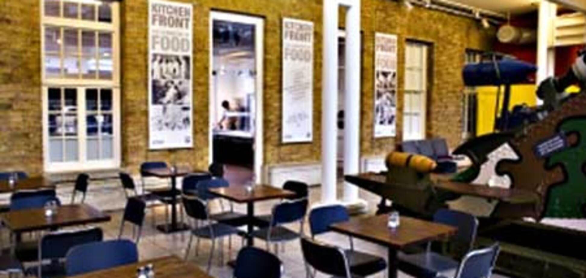 Ресторан с меню времен Второй мировой войны