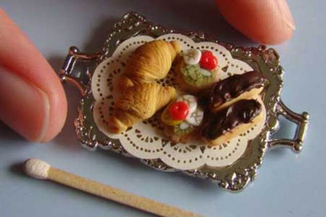 Изящные творения кулинарного искусства в миниатюре