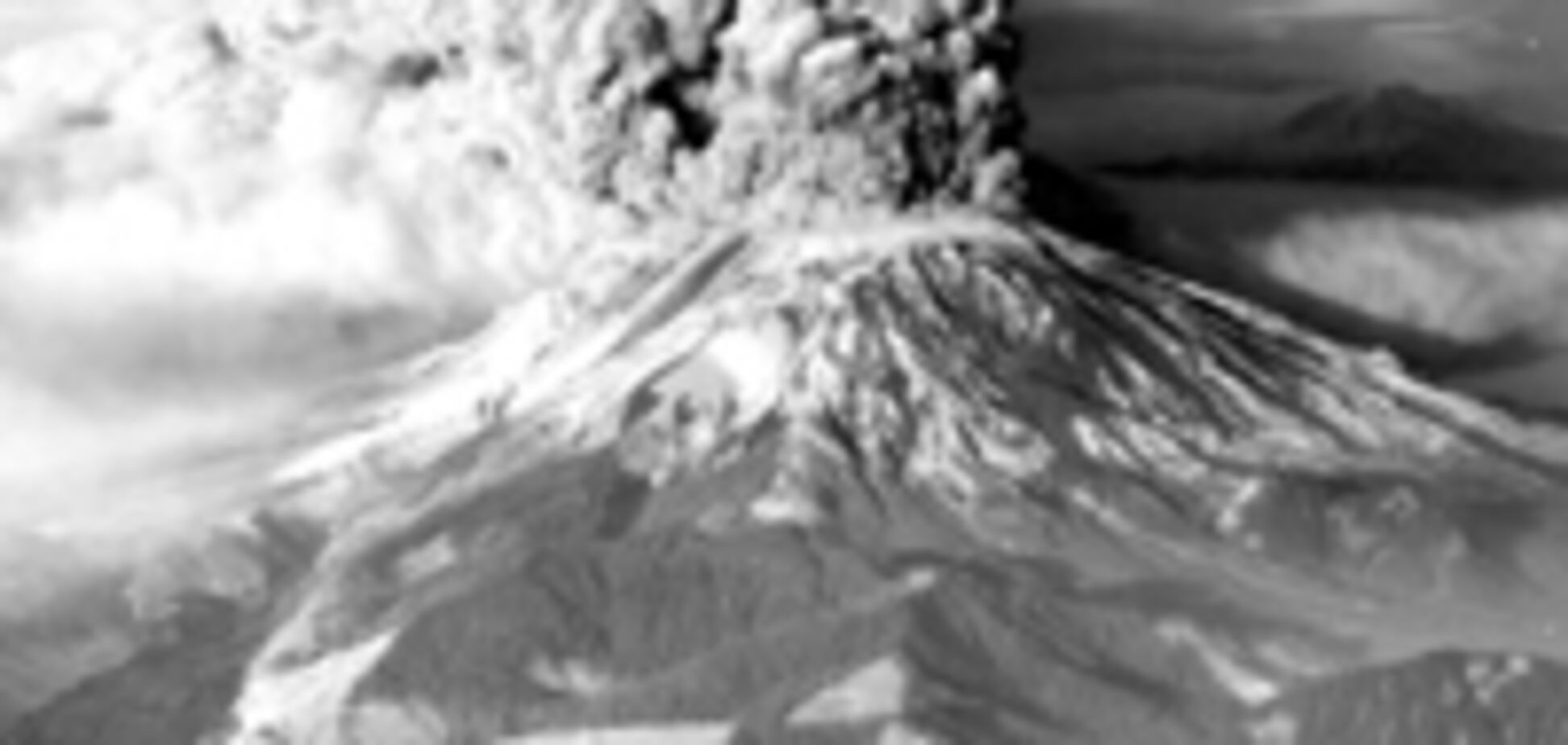 Уникальные снимки извержения вулкана Св. Елены