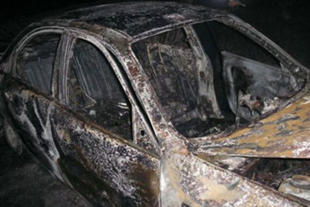 В Умані згоріло авто депутата-регіонала