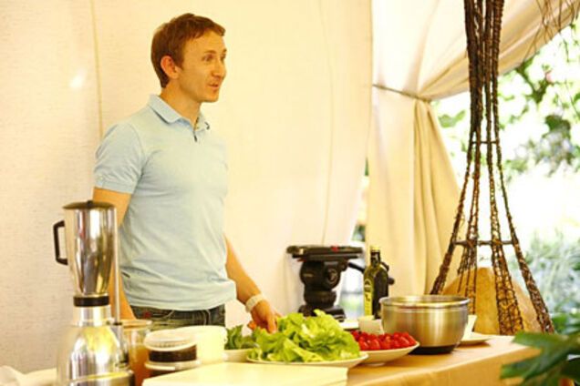 Салат с клубникой от шеф-повара Михаила Марчука