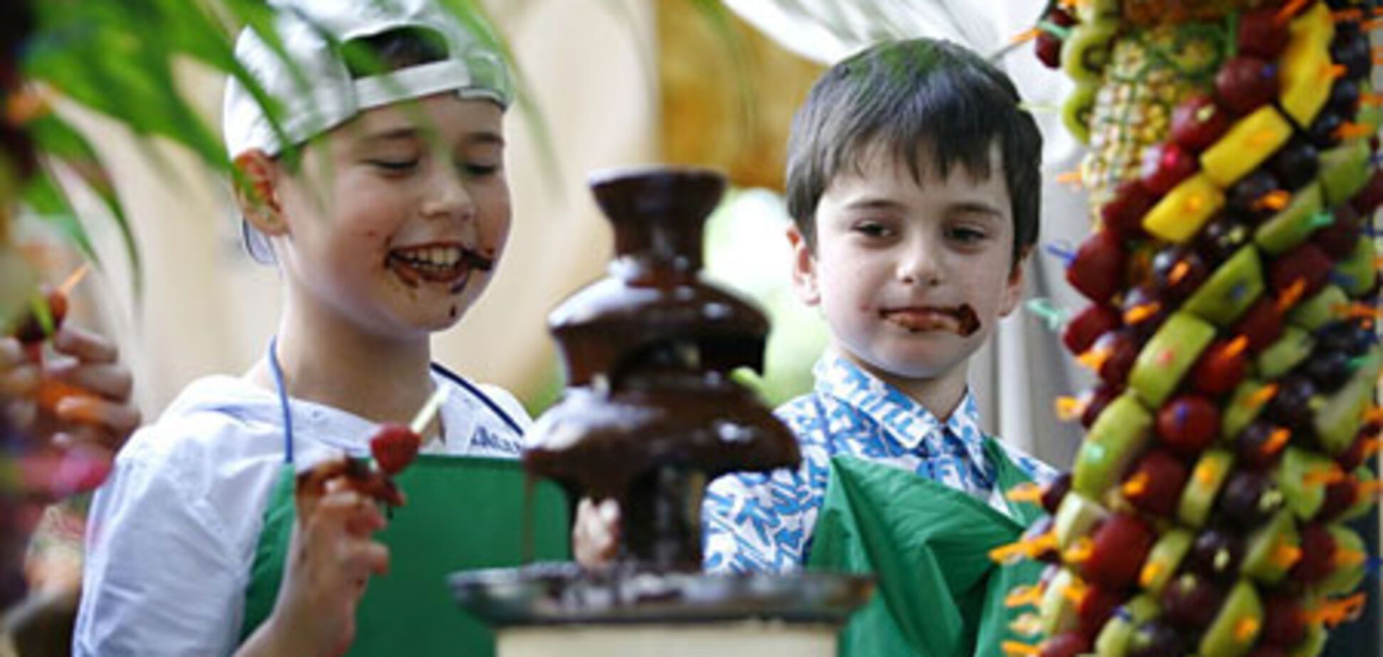 'Звездные' дети учатся готовить