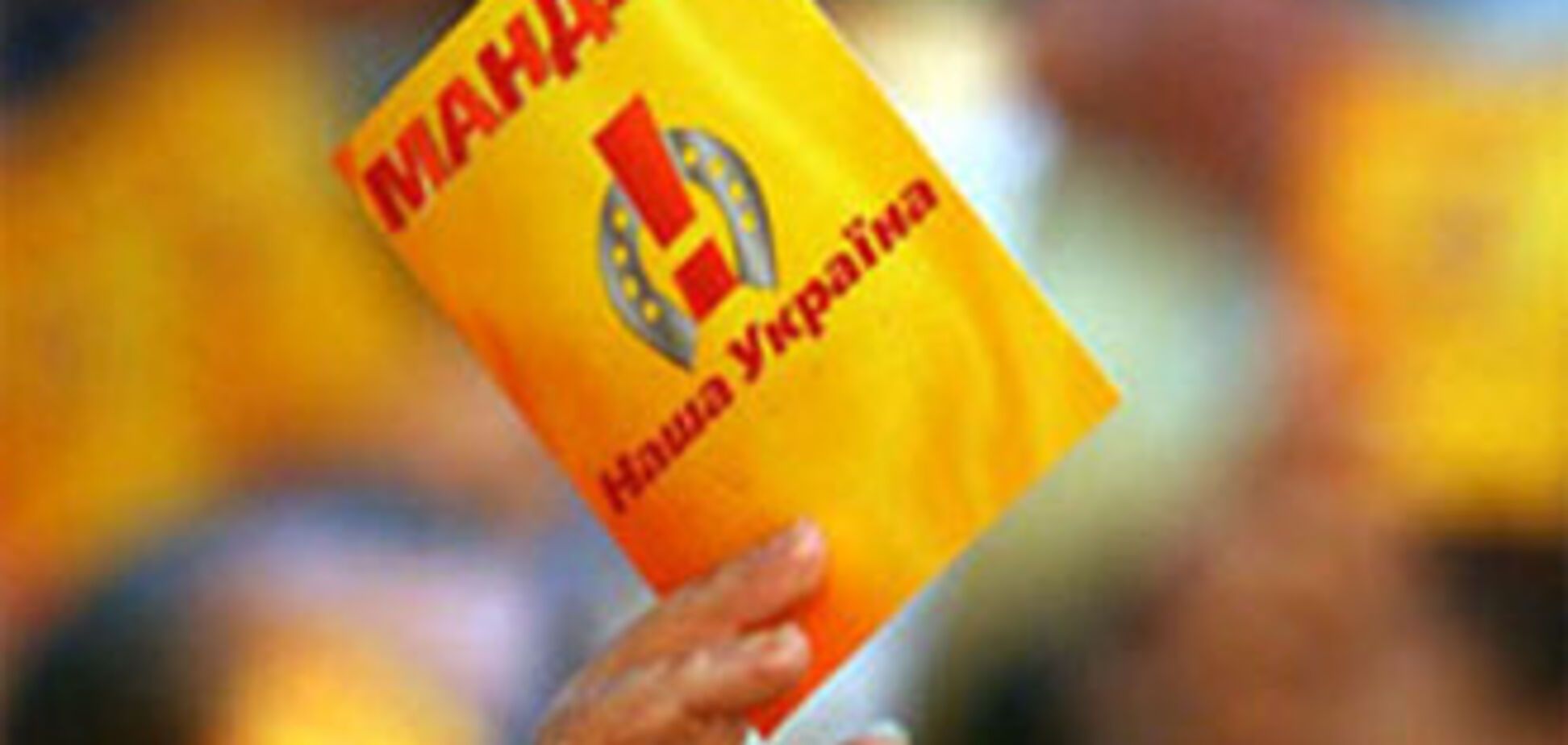 'Наша Украина' не будет менять руководство