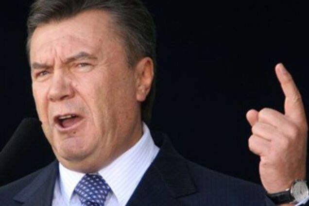 Янукович одобрил демаркацию границы с Россией