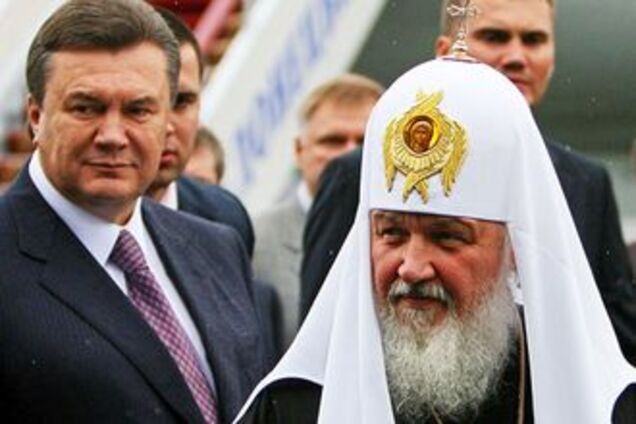 Кирилл назвал Януковича глубоко верующим