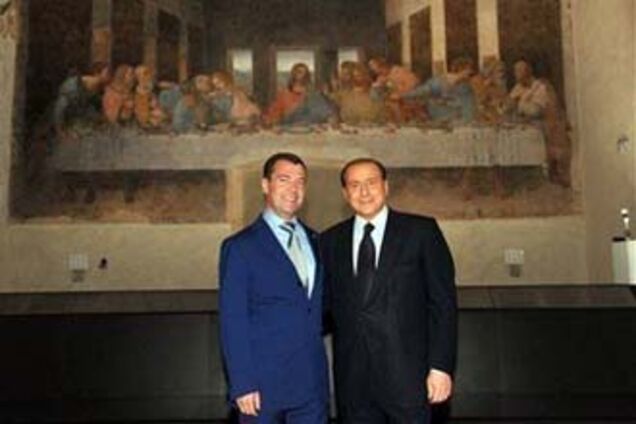 Медведев спровоцировал скандал в Италии. ФОТО