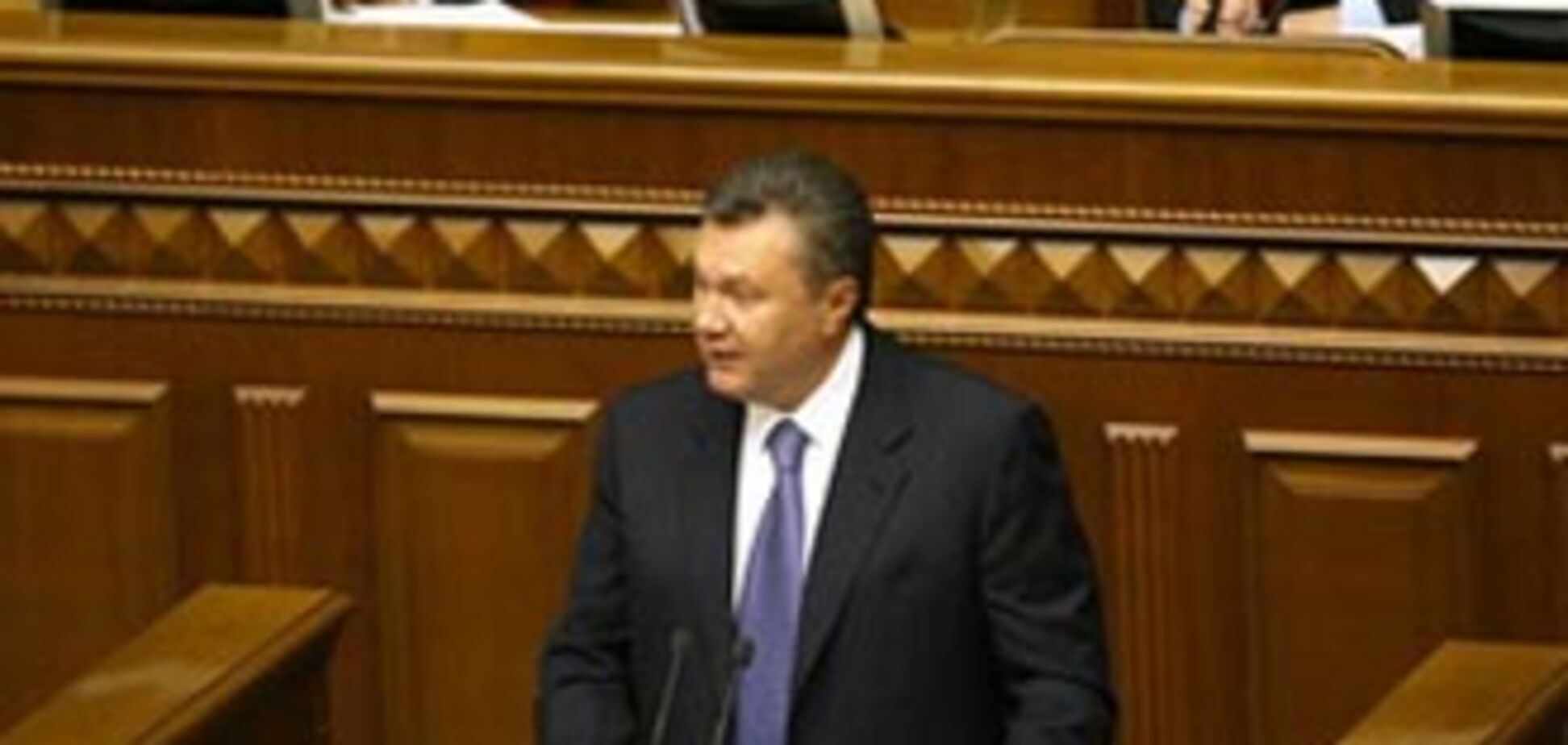Янукович вивчив свій виступ напам'ять