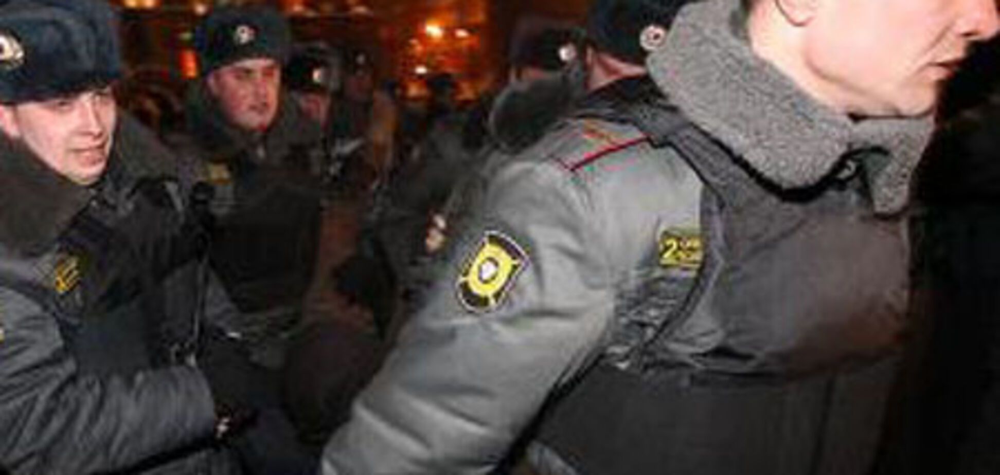 На Манежній площі в Москві затримали понад 100 осіб