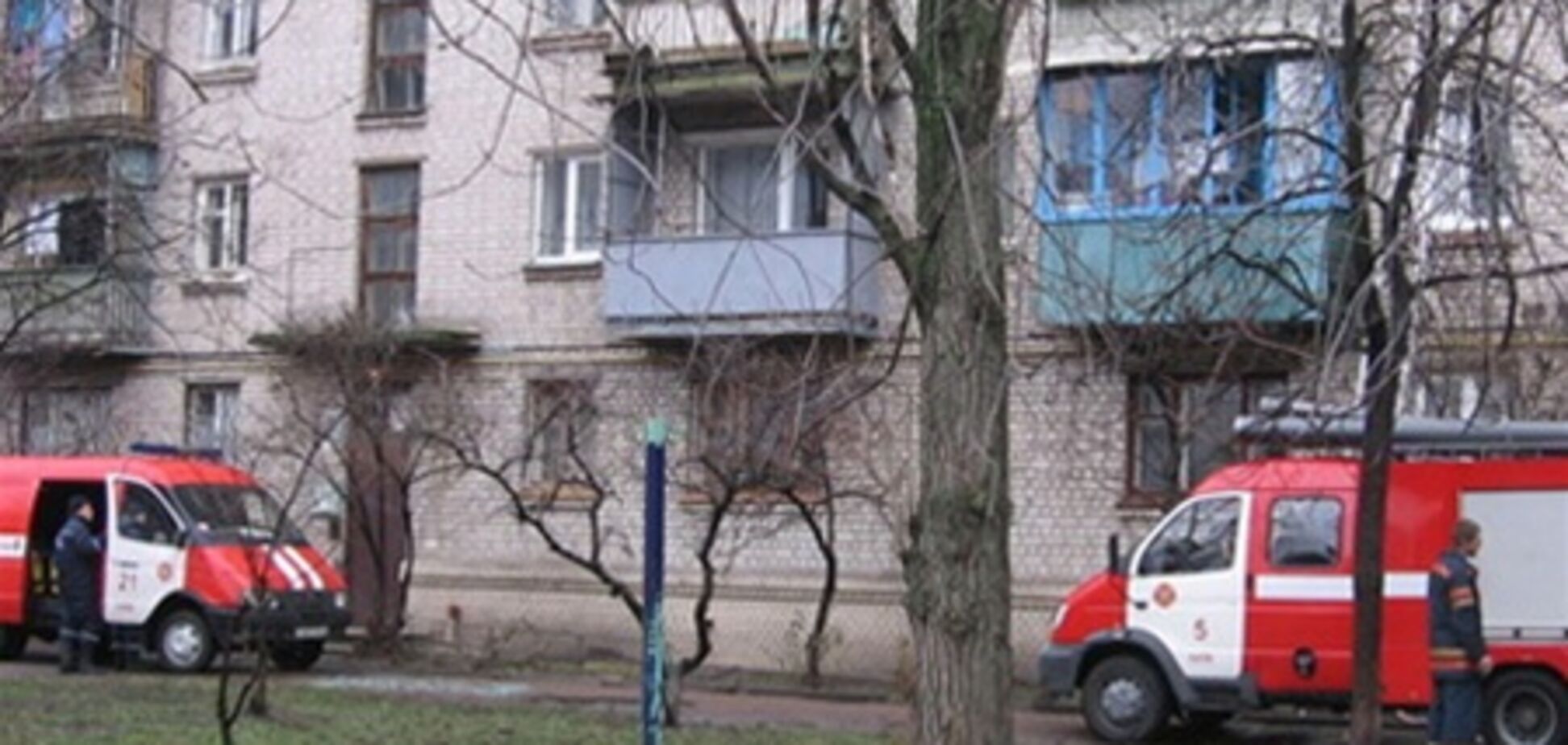 В Киеве во время пожара погибла пенсионерка, 13 января 2011