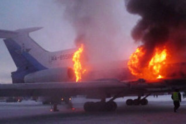 Пассажиры сгоревшего Ту-154 доставлены в Москву