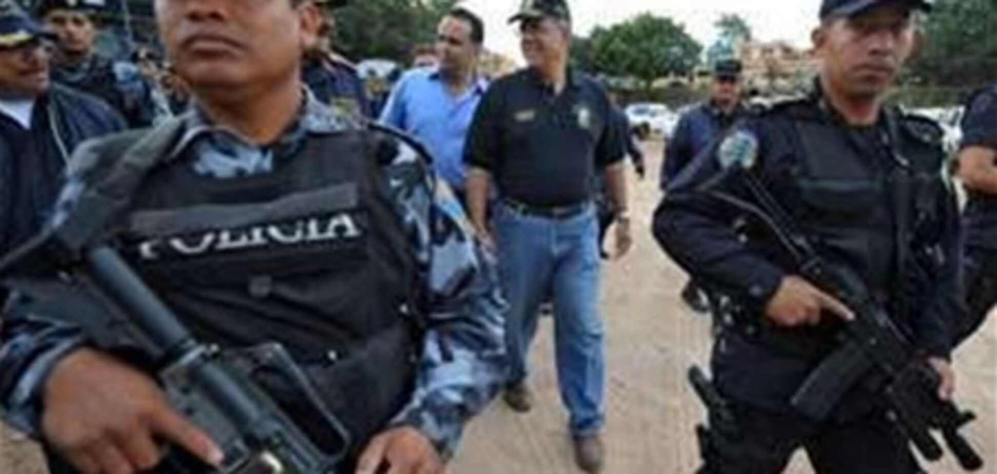 В Гондурасе полицейские пытались ограбить банк