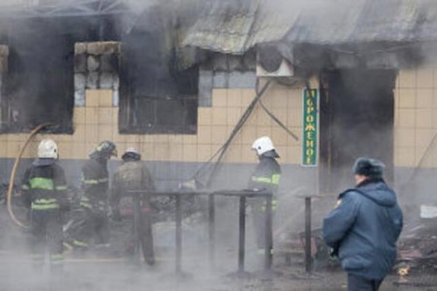 Пожежа біля Білоруського вокзалу в Москві загасили