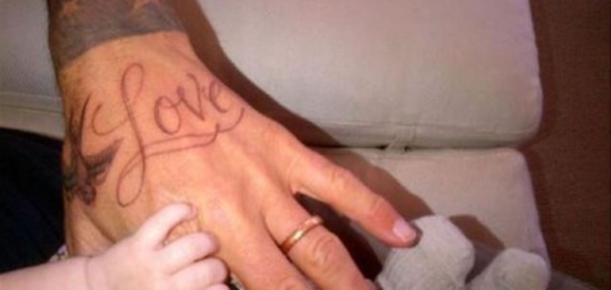 Бекхэм сделал новую татуировку