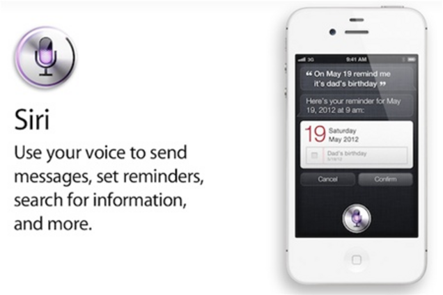 «Живая» демонстрация умного помощника Siri на новом iPhone 4S