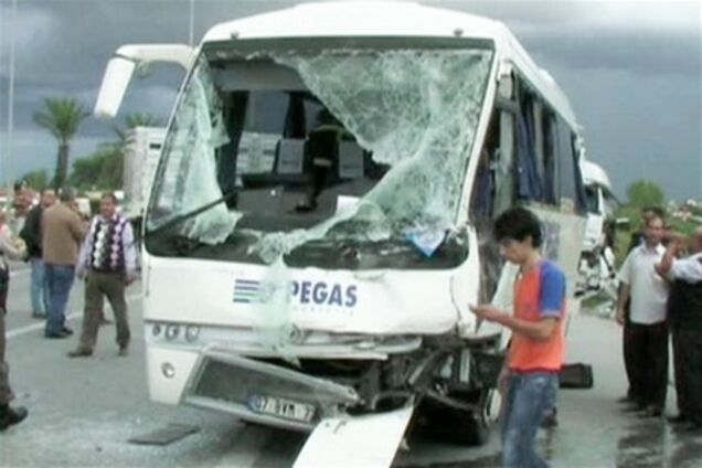 У Туреччині розбився автобус з російськими туристами