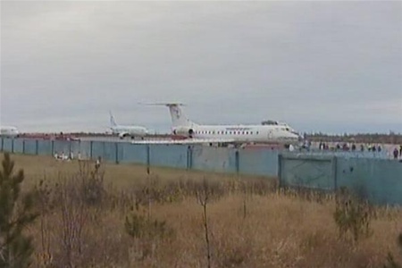 В России при взлете загорелся Ту-134 с 74 пассажирами на борту