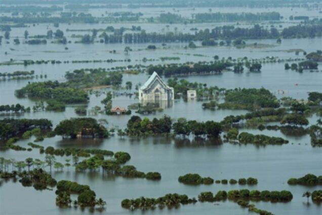 Найсильніша повінь в Таїланді