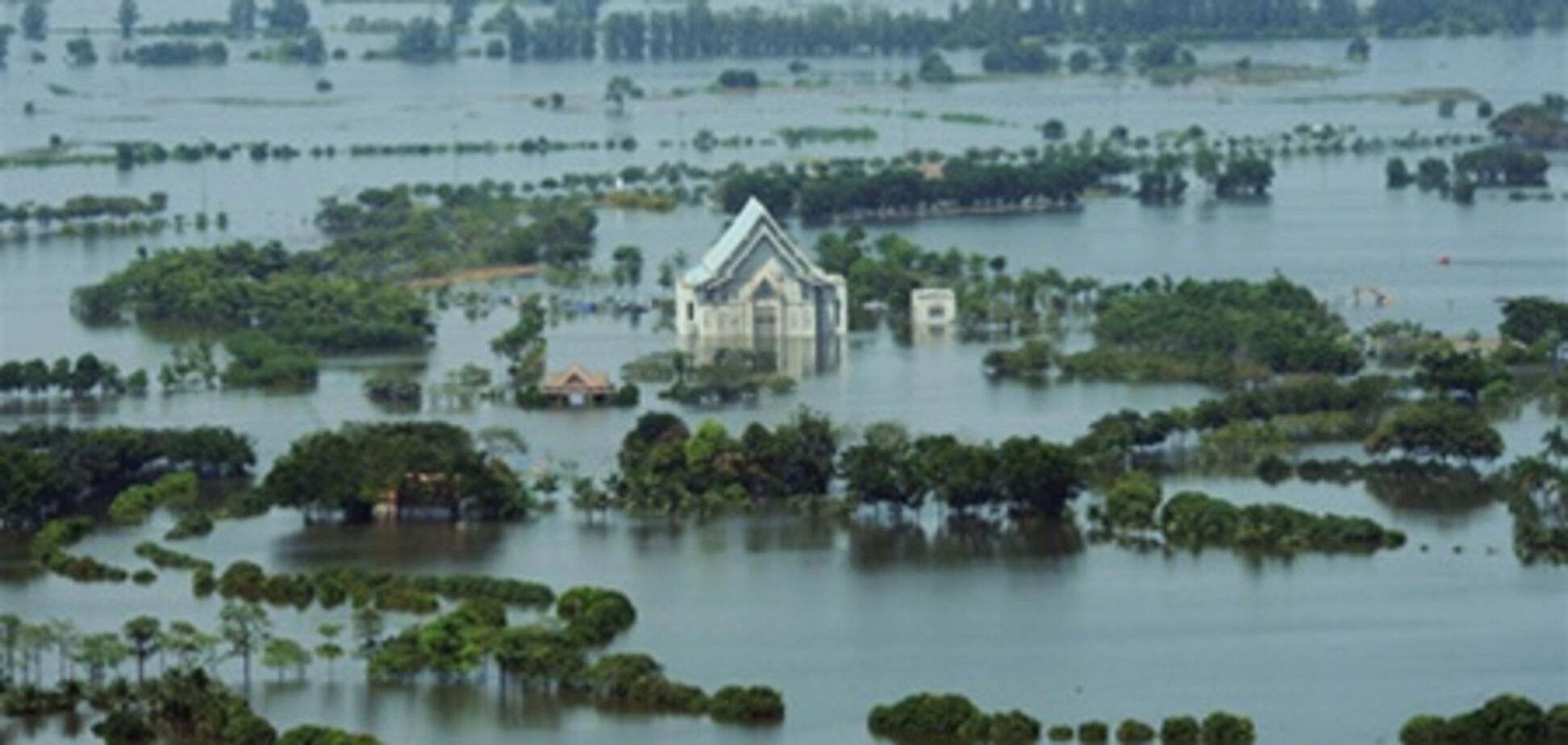 Найсильніша повінь в Таїланді