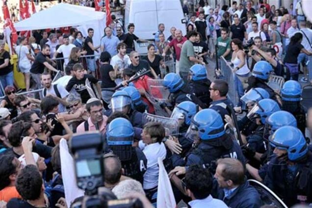 Під час заворушень в Римі постраждали 70 людей