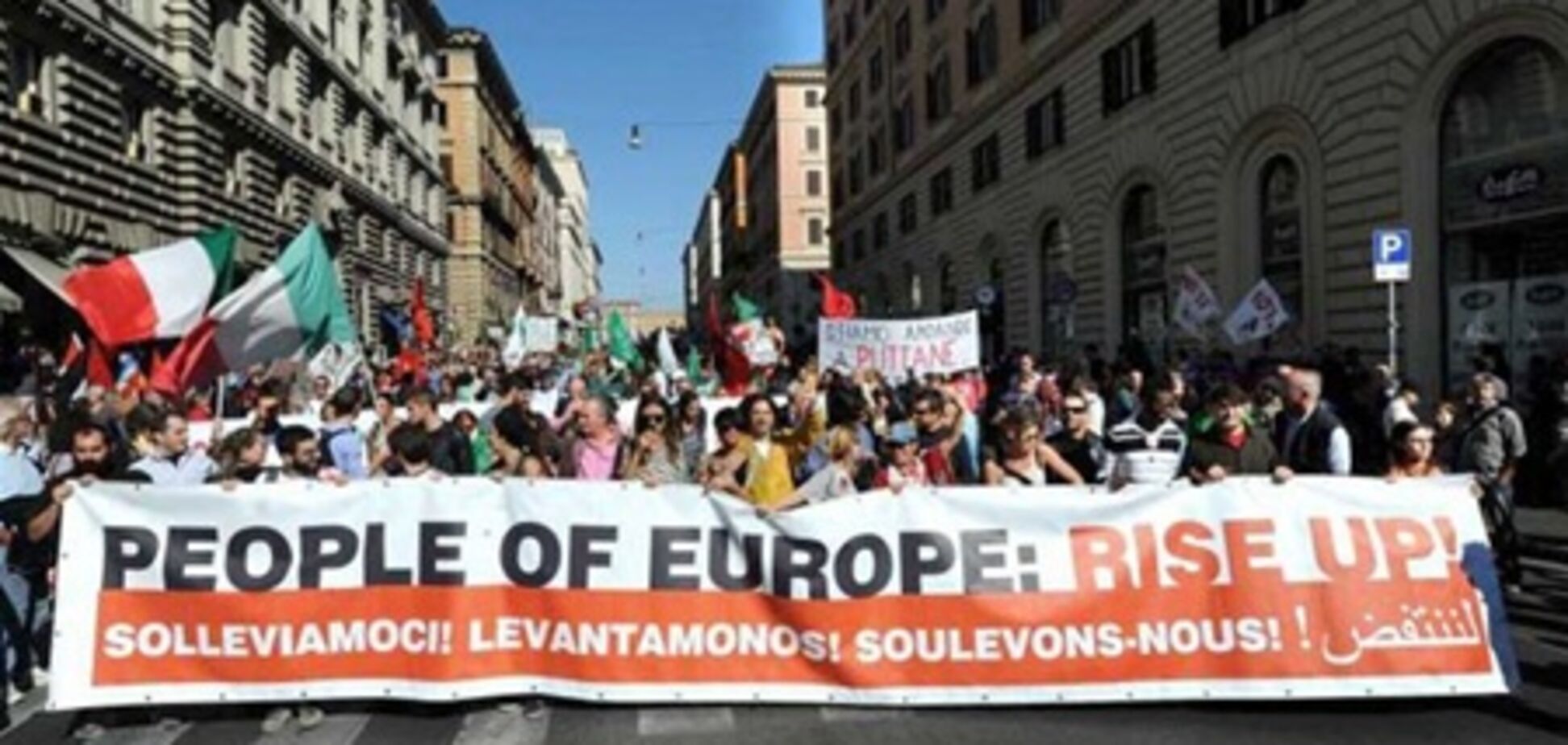 Берлускони пообещал наказать зачинщиков беспорядков в Риме