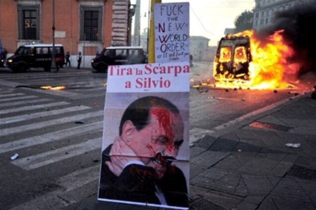 Ущерб от акций протеста в Риме может достичь €2 млн