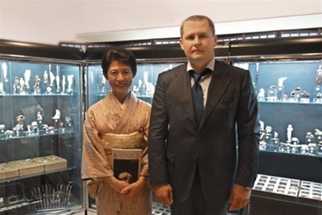 Принцесса Японии приняла украинского коллекционера нэцкэ