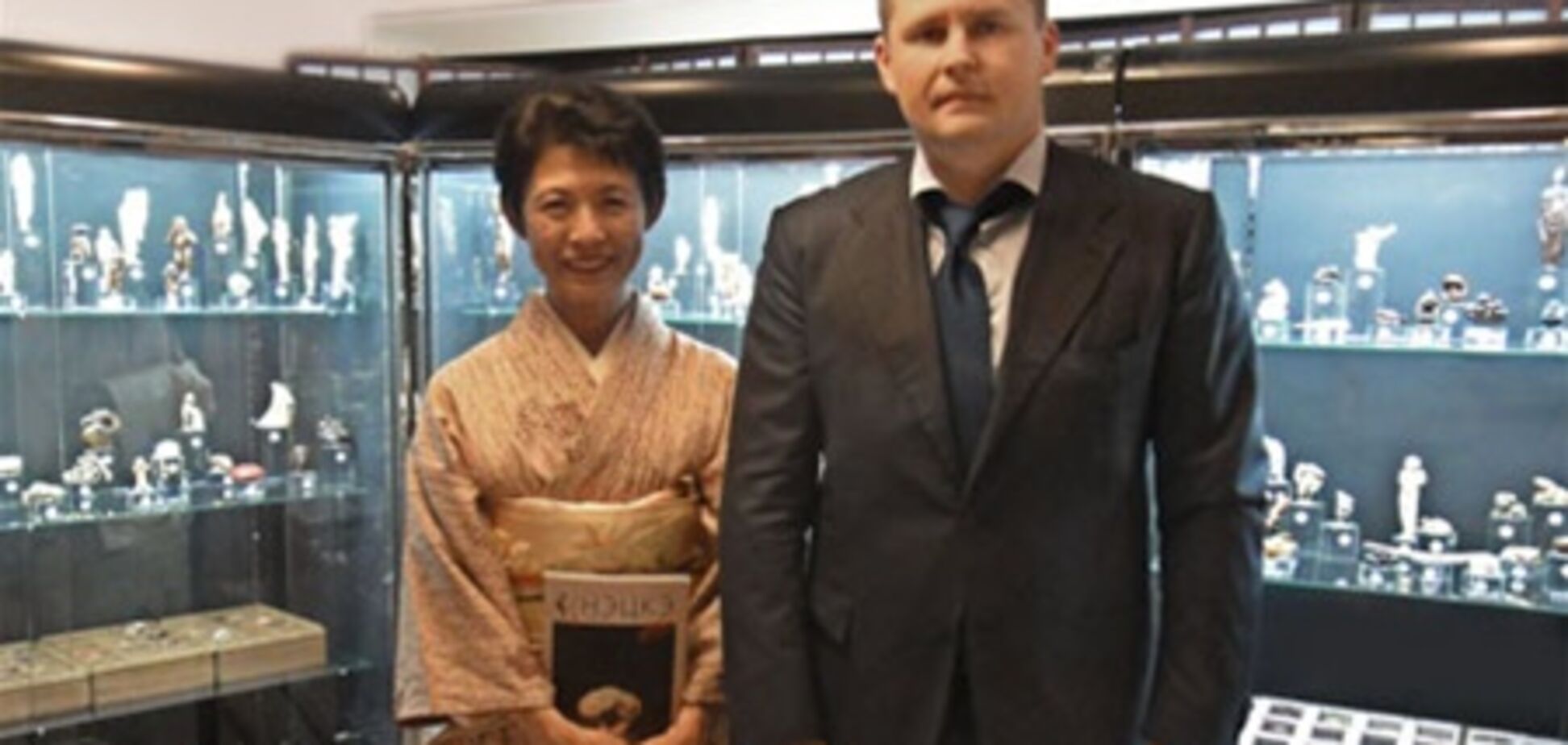 Принцесса Японии приняла украинского коллекционера нэцкэ