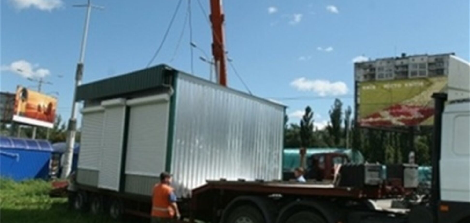 Киевсовет ужесточил наказание за самовольное установление киосков