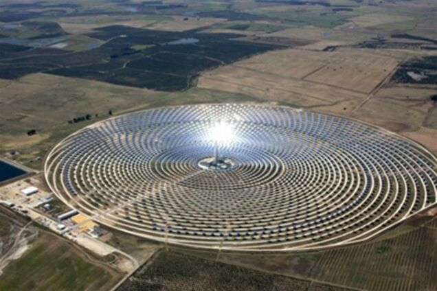 Унікальна геліоелектростанції Gemasolar