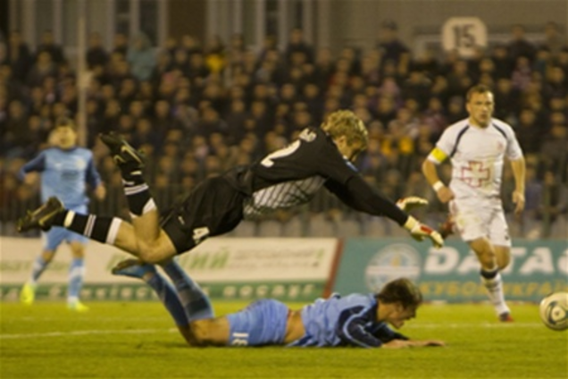 Кубок Украины. 'Волынь' в дополнительное время обыграла 'Днепр'