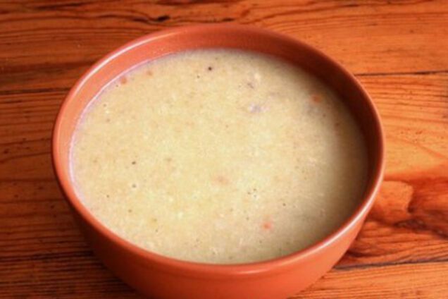 Суп молочный с лапшой